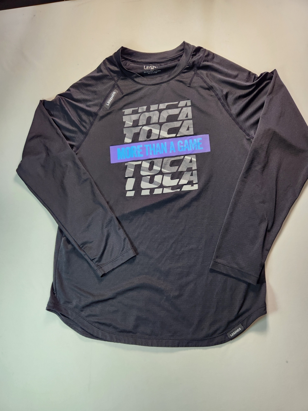 LEGEND Men’s Black Long-Sleeve Performance Tee - More Than A Game